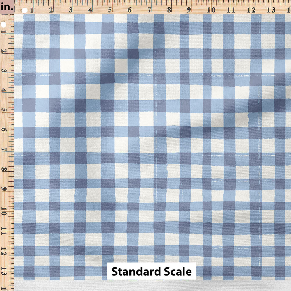 Ruler Scale for Picnic Gingham (Wild Wind) by Hufton Studio