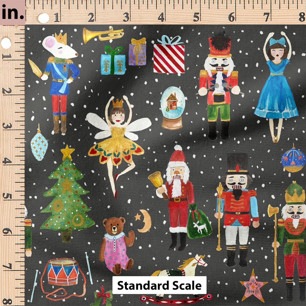 Ruler Scale for The Nutcracker (Chalk Black Snowfall) by Hip Kid Designs