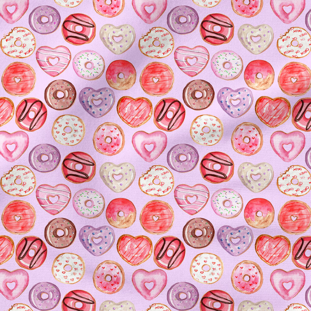 Valentine Donuts (Light Purple) | Holiday