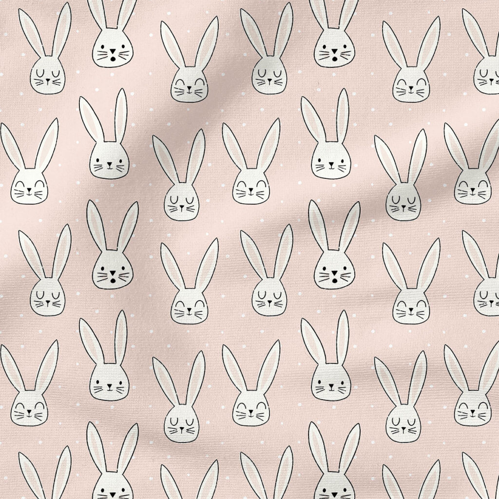 Bunny Faces (Blush) | Holiday