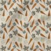 Easter Carrots (Linen Texture) | Holiday