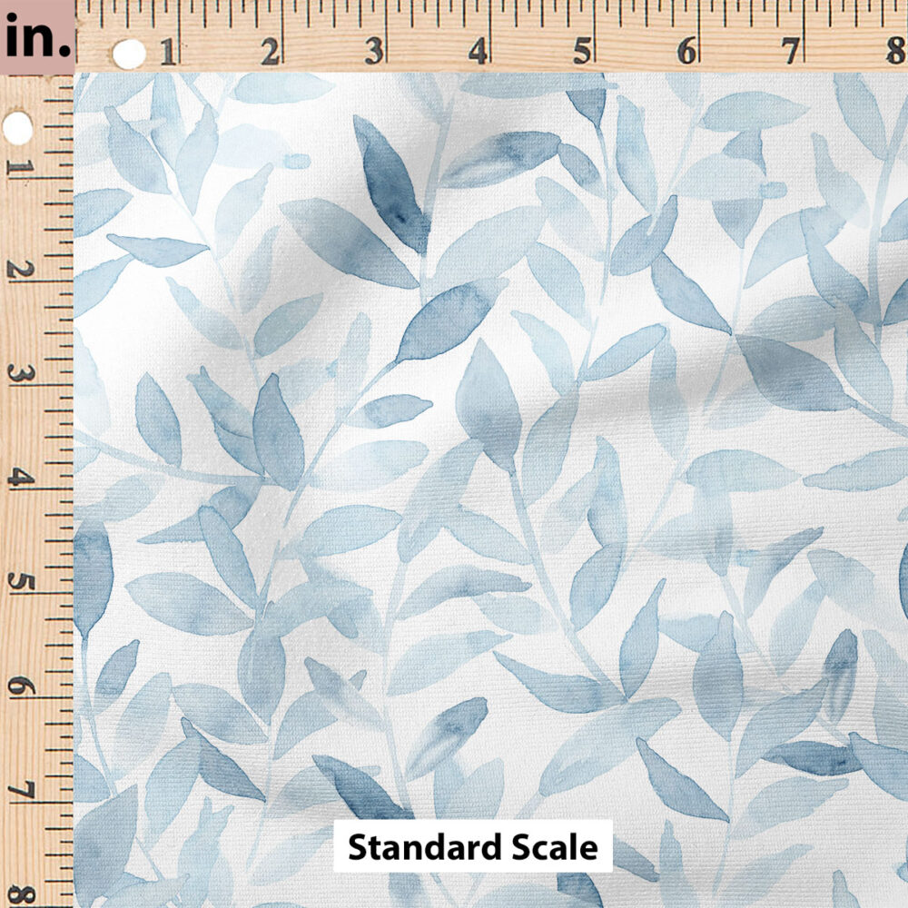 Ruler Scale for Chambray Botanical Leaves by Hip Kid Designs