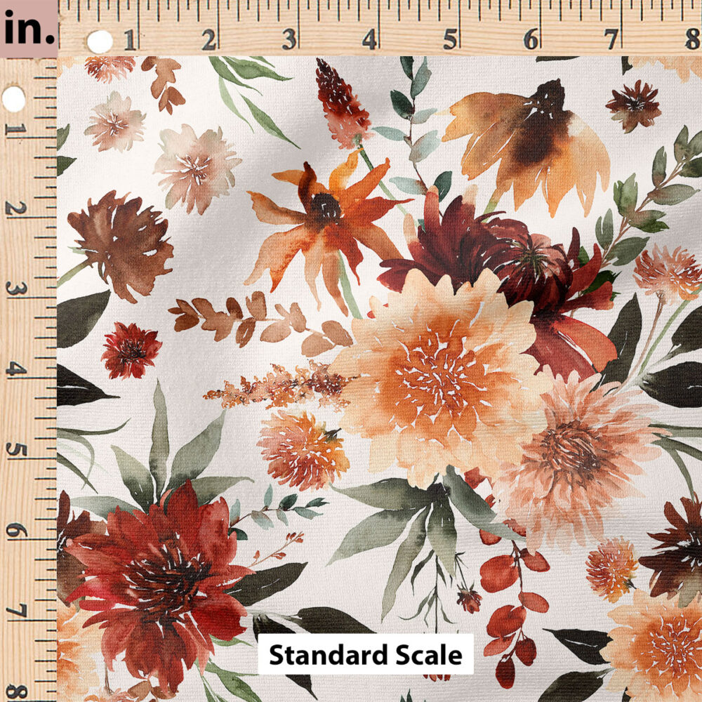 Ruler Scale for Wilder Fall Florals by Hip Kid Designs