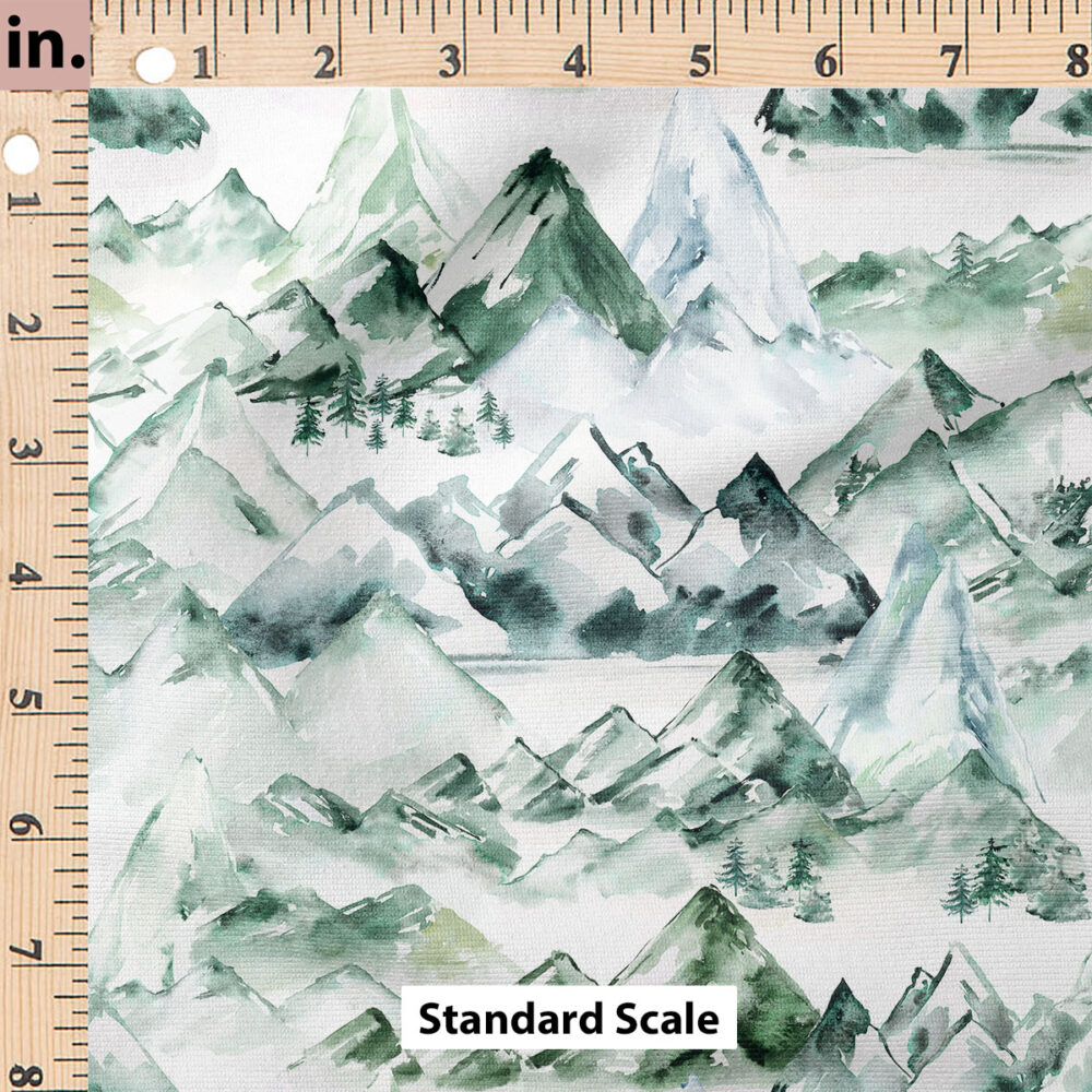 Ruler Scale for Mountains Landscape by Hip Kid Designs