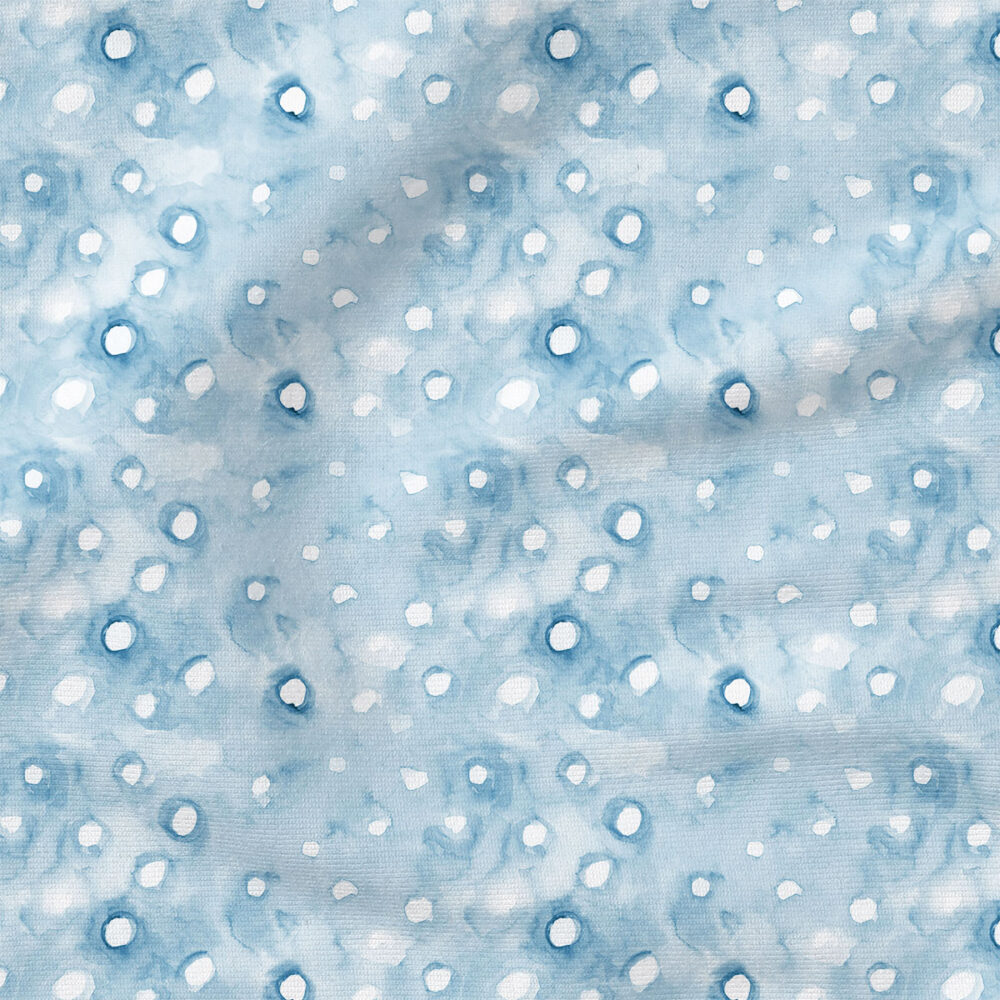 Santorini Rainstorm | Winter Fabric Design | Hip Kid Designs