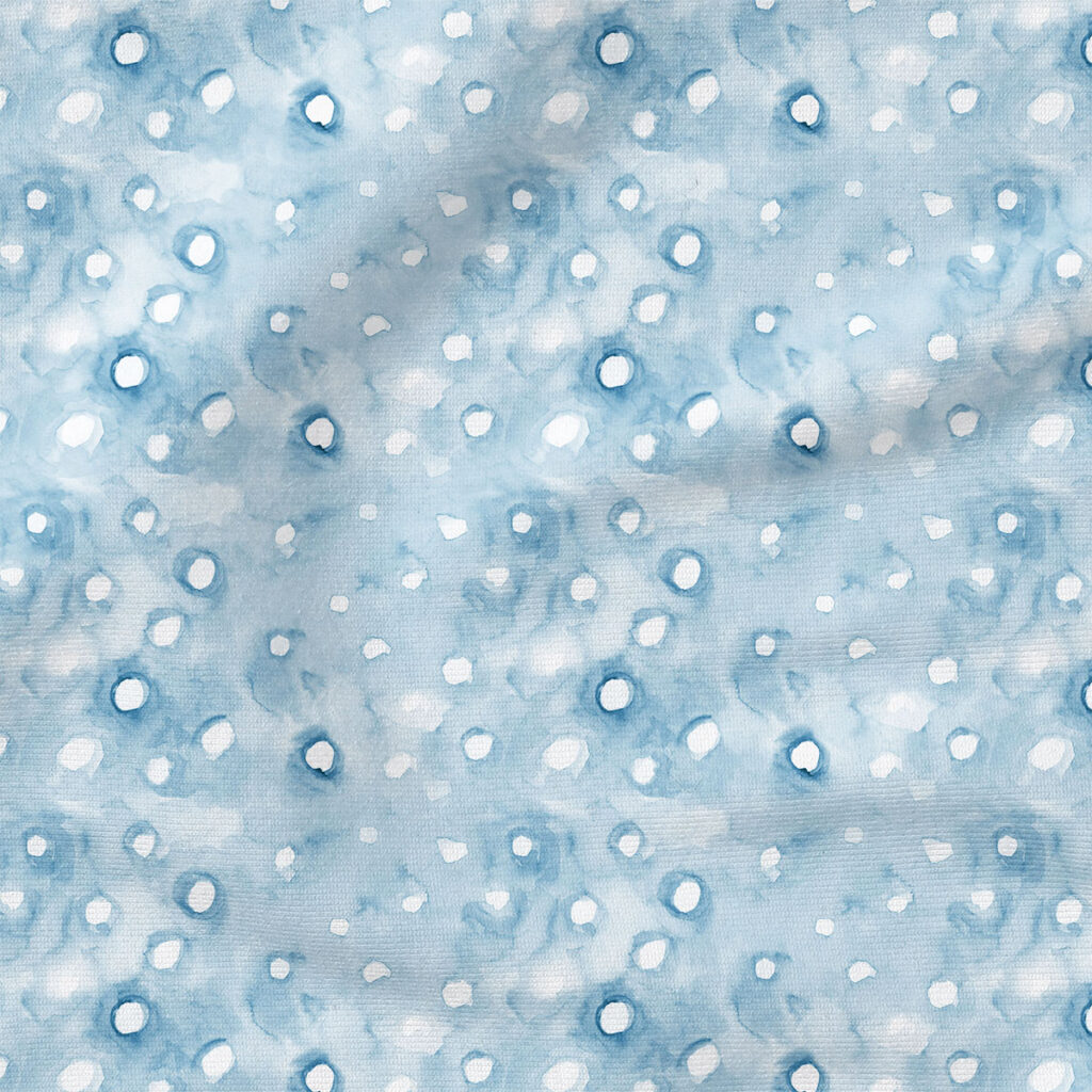 Santorini Rainstorm | Winter Fabric Design | Hip Kid Designs