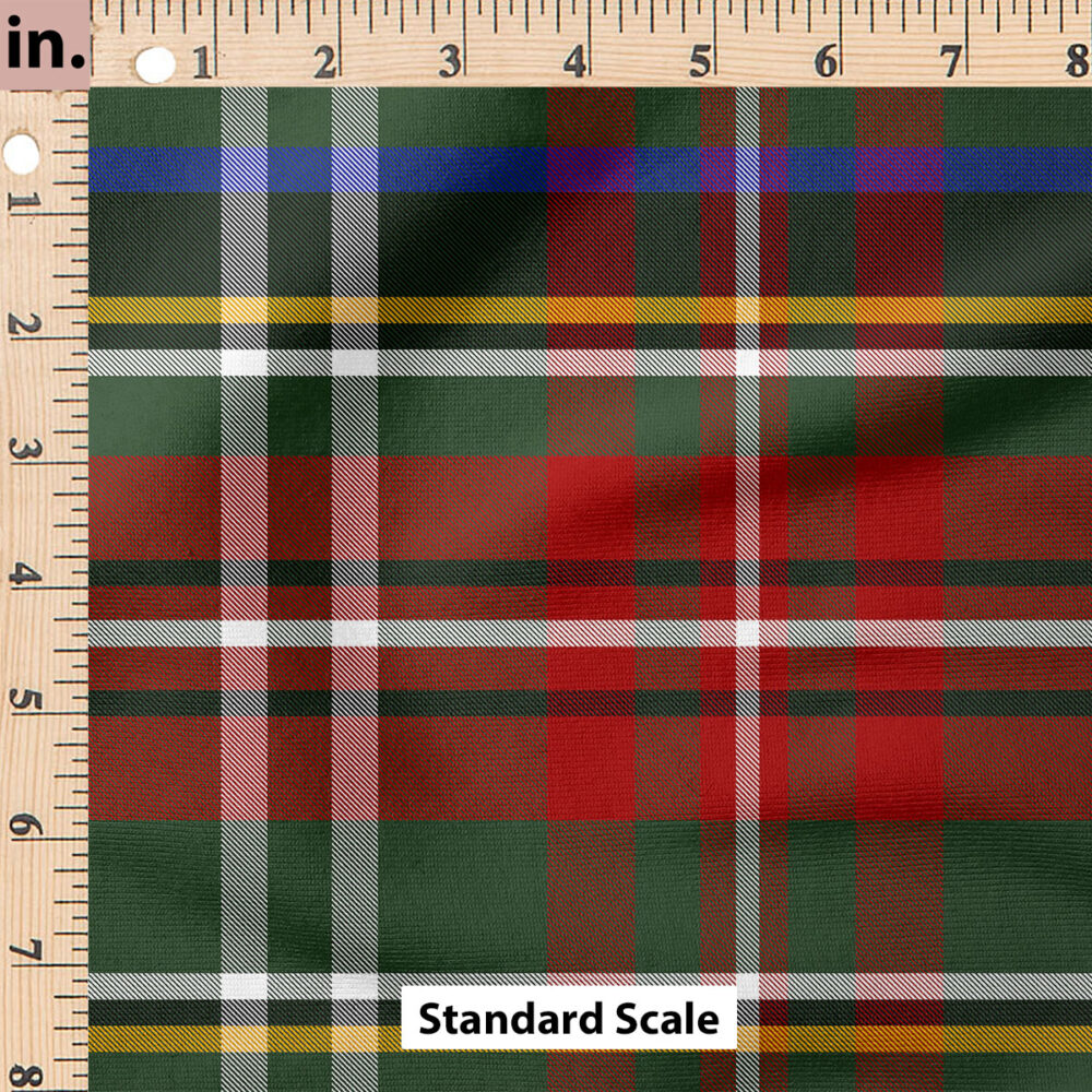 Ruler Scale for Cozy Christmas Plaid by Hip Kid Designs