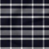 Dark Navy Plaid Stripes | Seasonal Fabric Design | Hip Kid Designs