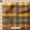 Ruler Scale for Espresso Fall Checkered Plaid by Hip Kid Designs