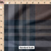 Ruler Scale for Hickory and Navy Tartan by Hip Kid Designs