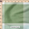 Ruler Scale for Mossy Green and Baby Blue Plaid by Hip Kid Designs