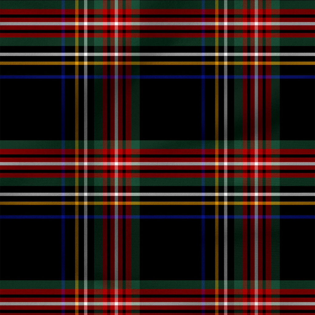 Scottish Tartan Christmas Plaid | Seasonal Fabric Design | Hip Kid Designs