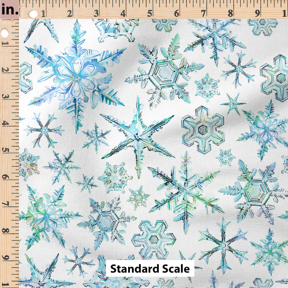 Ruler Scale for Snowflakes by Hip Kid Designs