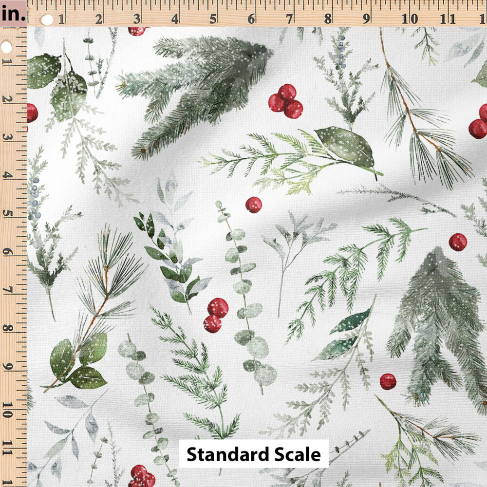 Ruler Scale for Christmas Berries and Greenery by Hip Kid Designs