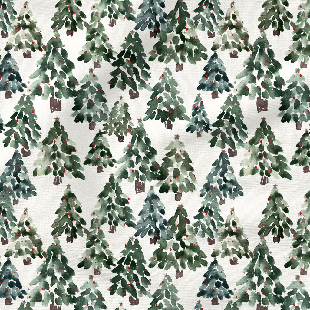 Aspen Forest | Winter Fabric Design | Hip Kid Designs