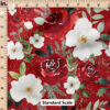 Ruler Scale for Christmas Floral (Red) by Hip Kid Designs