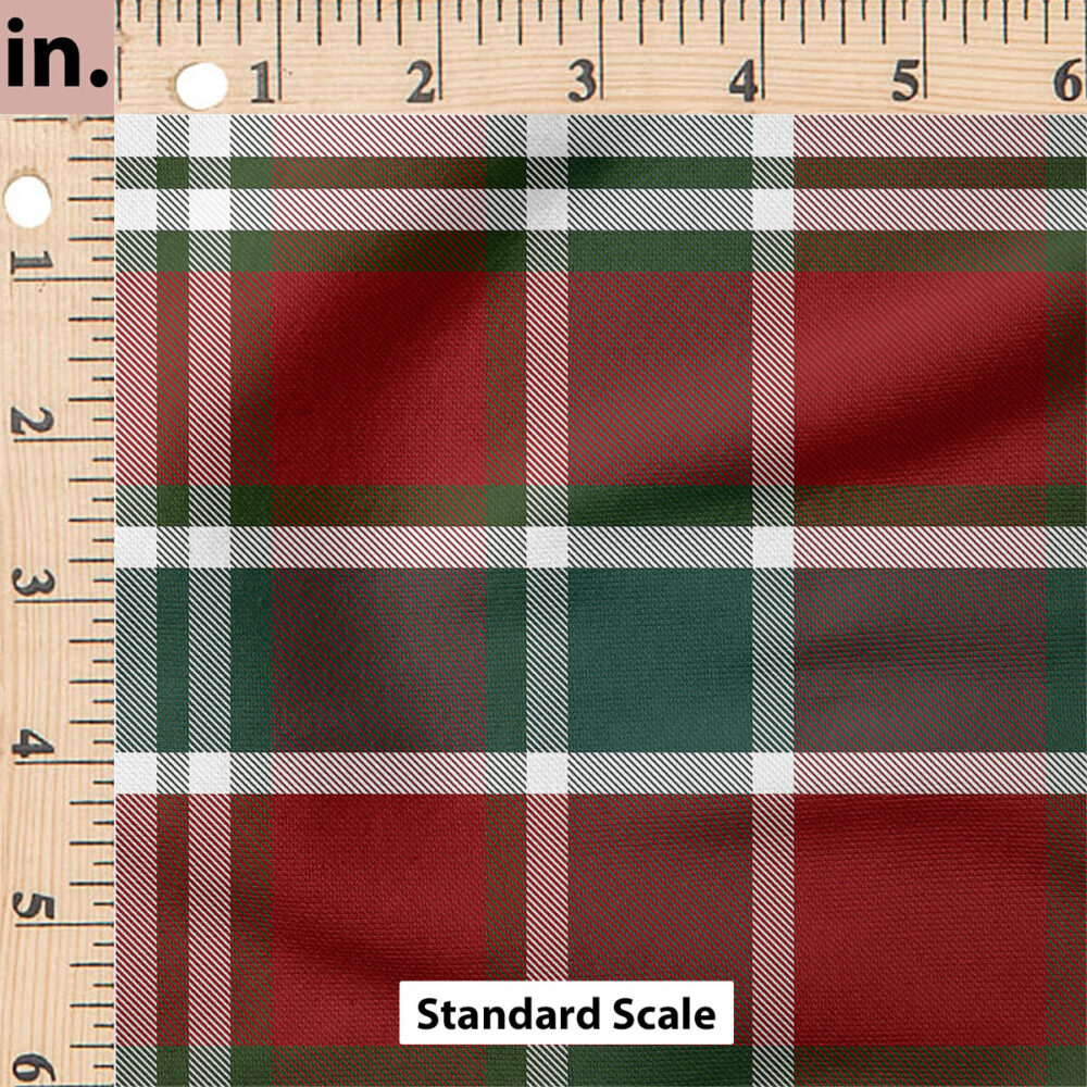 Ruler Scale for Holiday Plaid by Hip Kid Designs