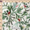 Ruler Scale for Pine and Berry Garland (Ecru White) by Hip Kid Designs