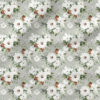 Snow Forest Floral (Chateau Gray) | Christmas Fabric Design | Hip Kid Designs