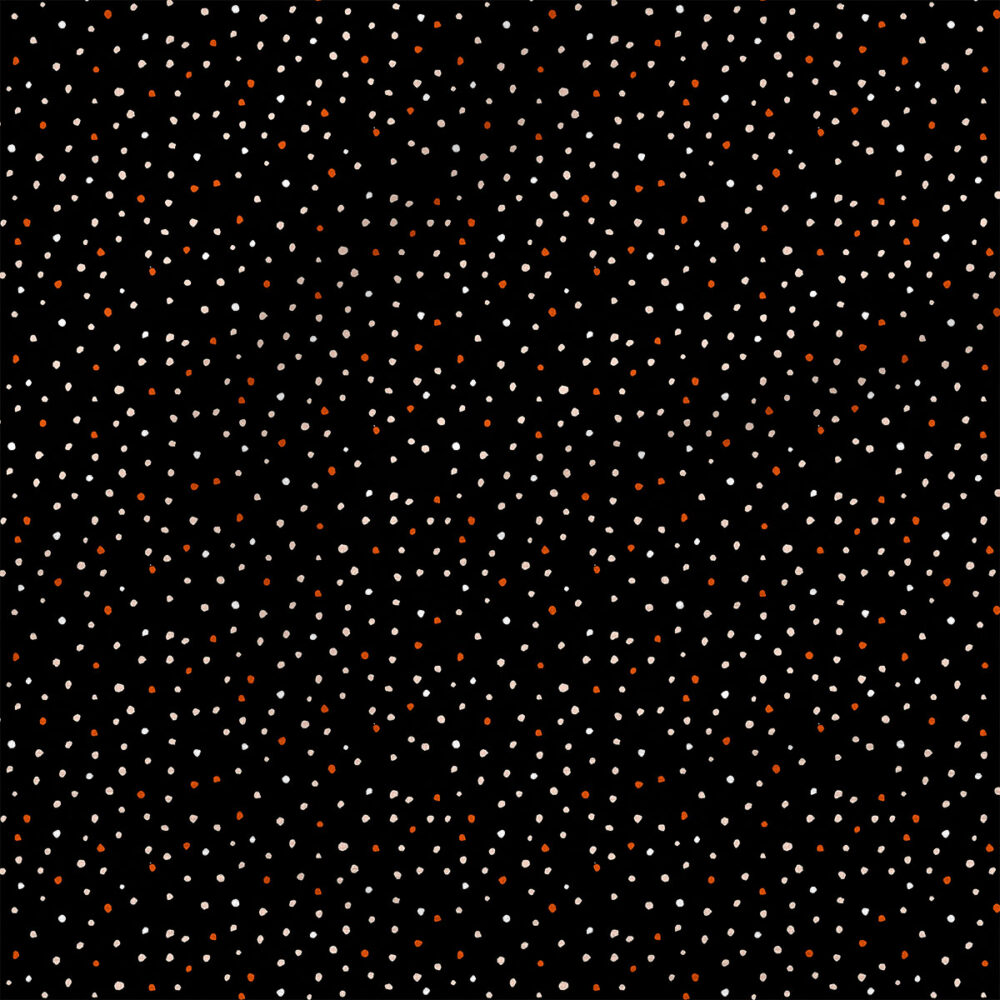 Halloween Party Dots (Black) | Autumn