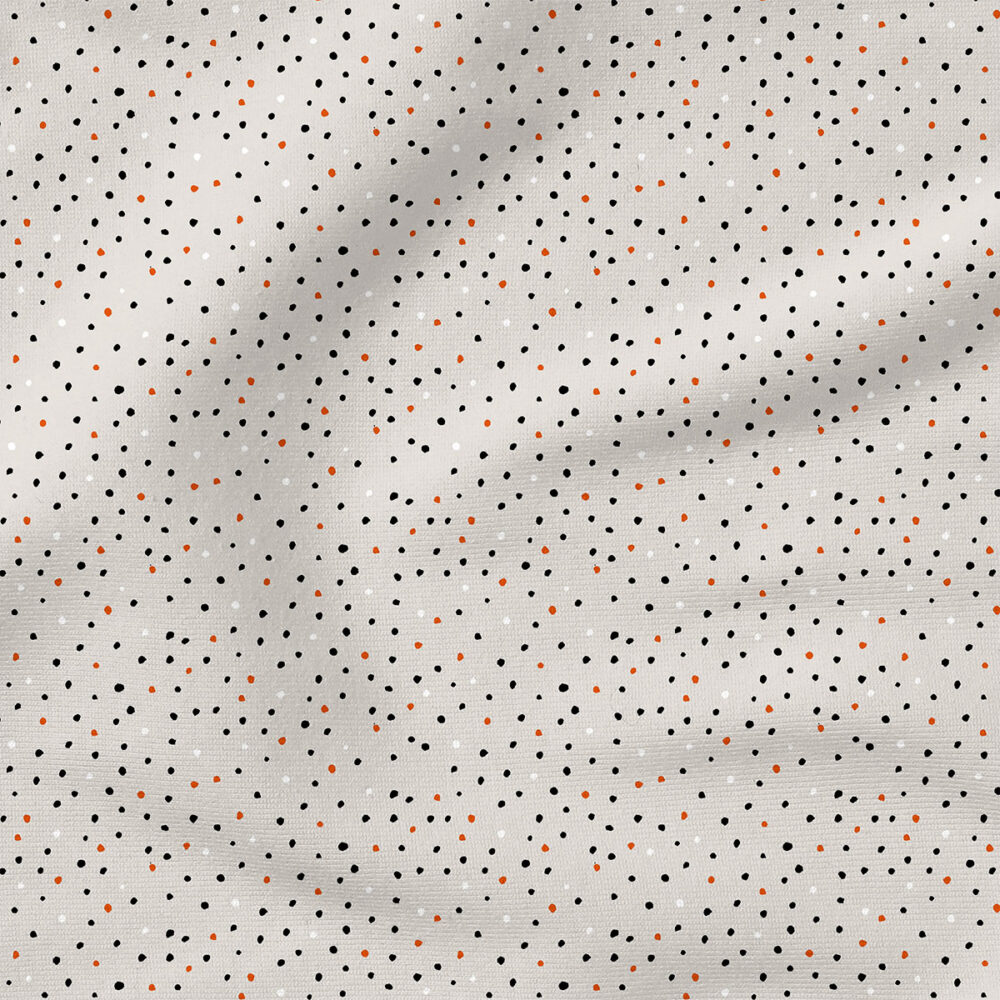 Halloween Party Dots (Gray) | Autumn