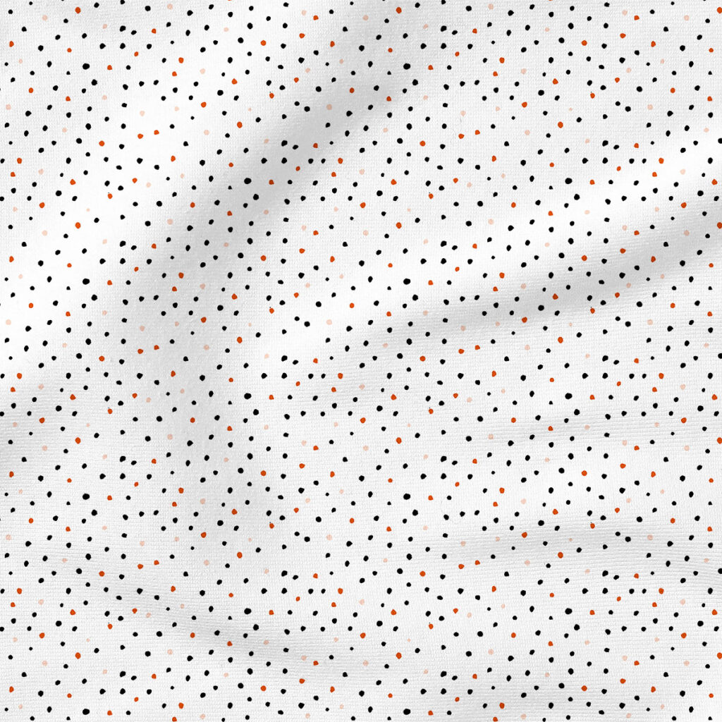 Halloween Party Dots (White) | Autumn