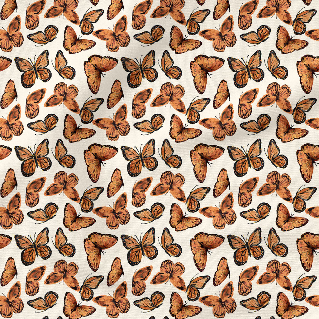 Monarch Butterflies (Cream) | Seasonal