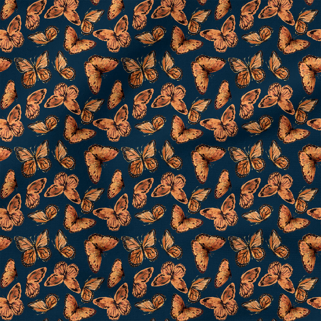 Monarch Butterflies (Dark Blue) | Seasonal