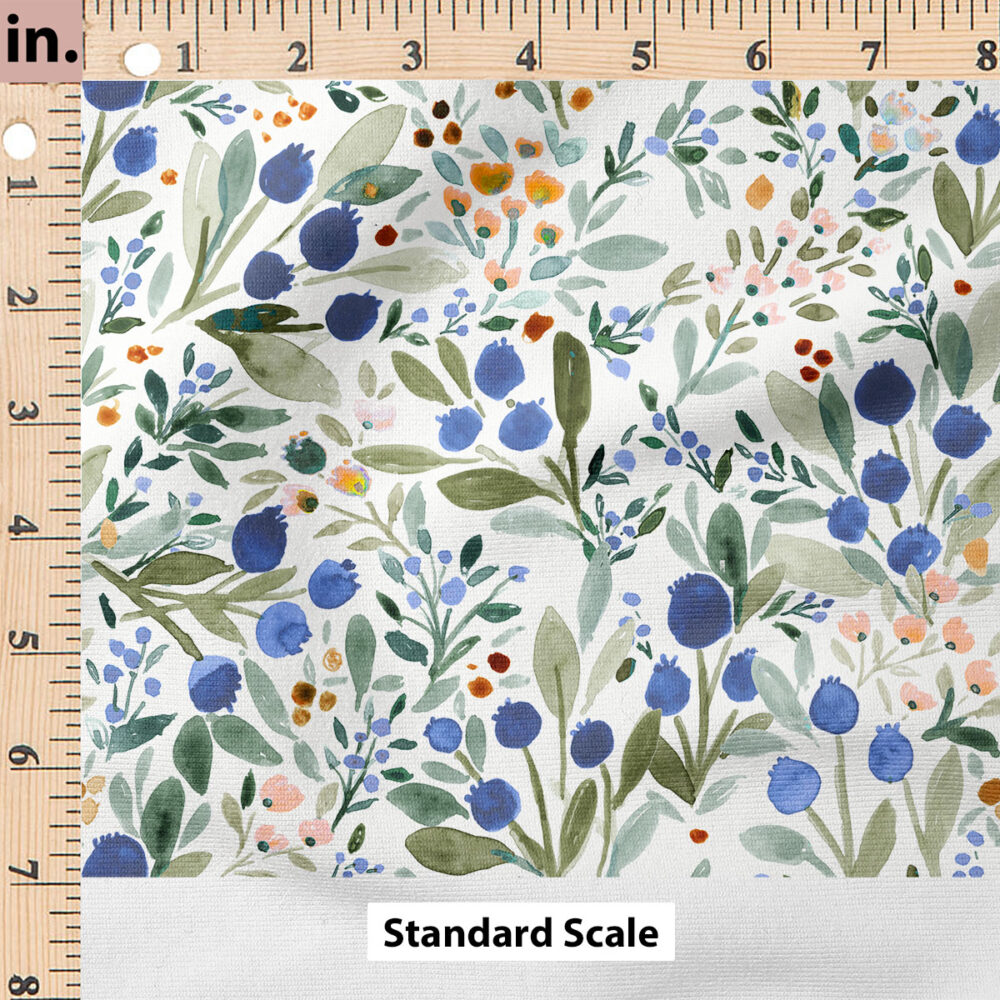 Ruler Scale for Blueberries by Crystal Walen