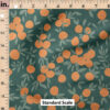 Ruler Scale for Little Oranges (Dark Teal) by Crystal Walen