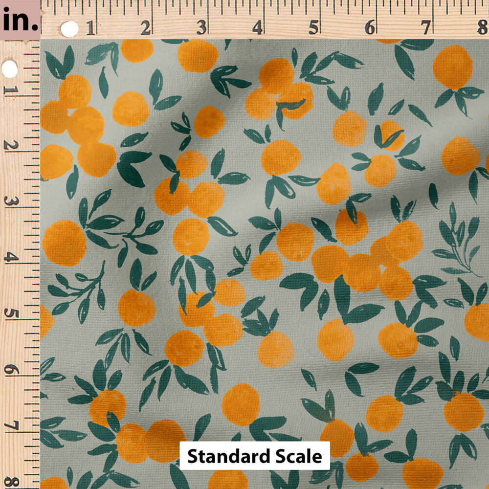 Ruler Scale for Little Oranges (Vintage Teal) by Crystal Walen