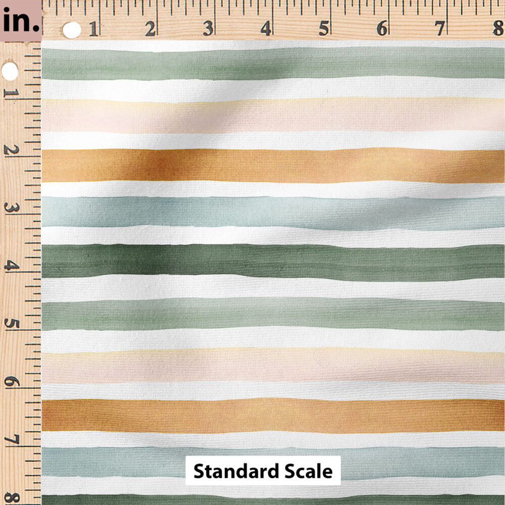 Ruler Scale for Ombre Stripe (Olive Gold) by Crystal Walen