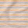 Scallop Stripe (Light and Bright) | Stripes and Shapes Fabric Design | Crystal Walen