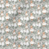 Angelic Winter Solstice (Gray) |  Fabric Design | Crystal Walen