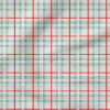 Ashton Tartan (Mint Red) |  Fabric Design | Crystal Walen