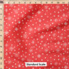 Ruler Scale for Dots and Snowflakes (Red) by Crystal Walen