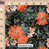 Ruler Scale for Poinsettia Splendor (Black) by Crystal Walen