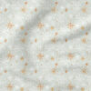 Snowflakes (Mint and White) | Winter Fabric Design | Crystal Walen