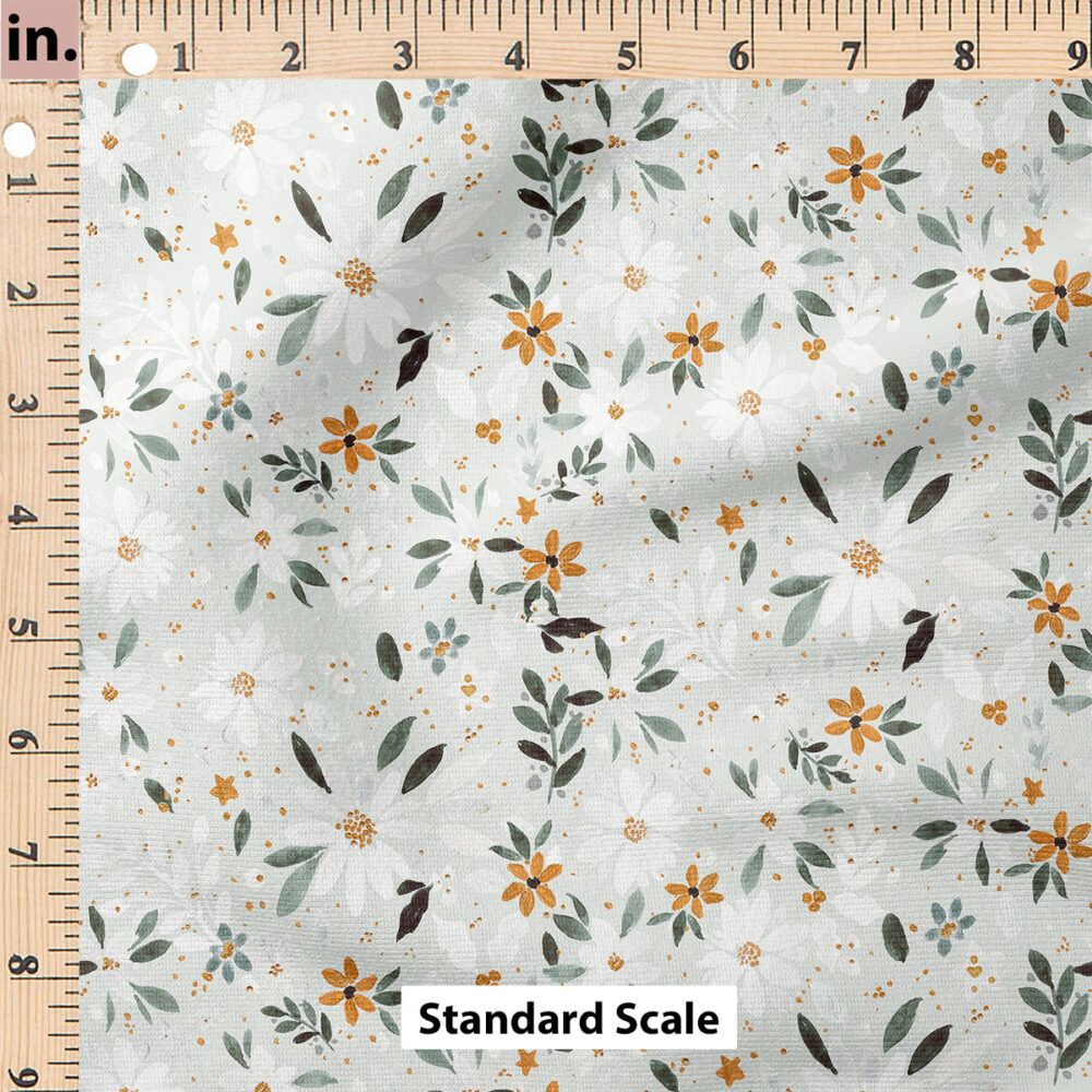 Ruler Scale for Winter Floral (Mint) by Crystal Walen