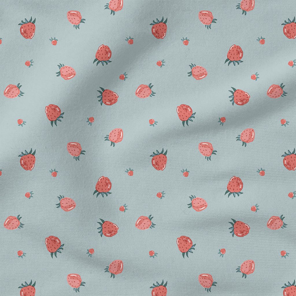 Strawberries (Blue) | Holiday