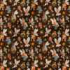 Fairysnail Summer (Midnight) | Children Fabric Design | Blue Dahlia Studio