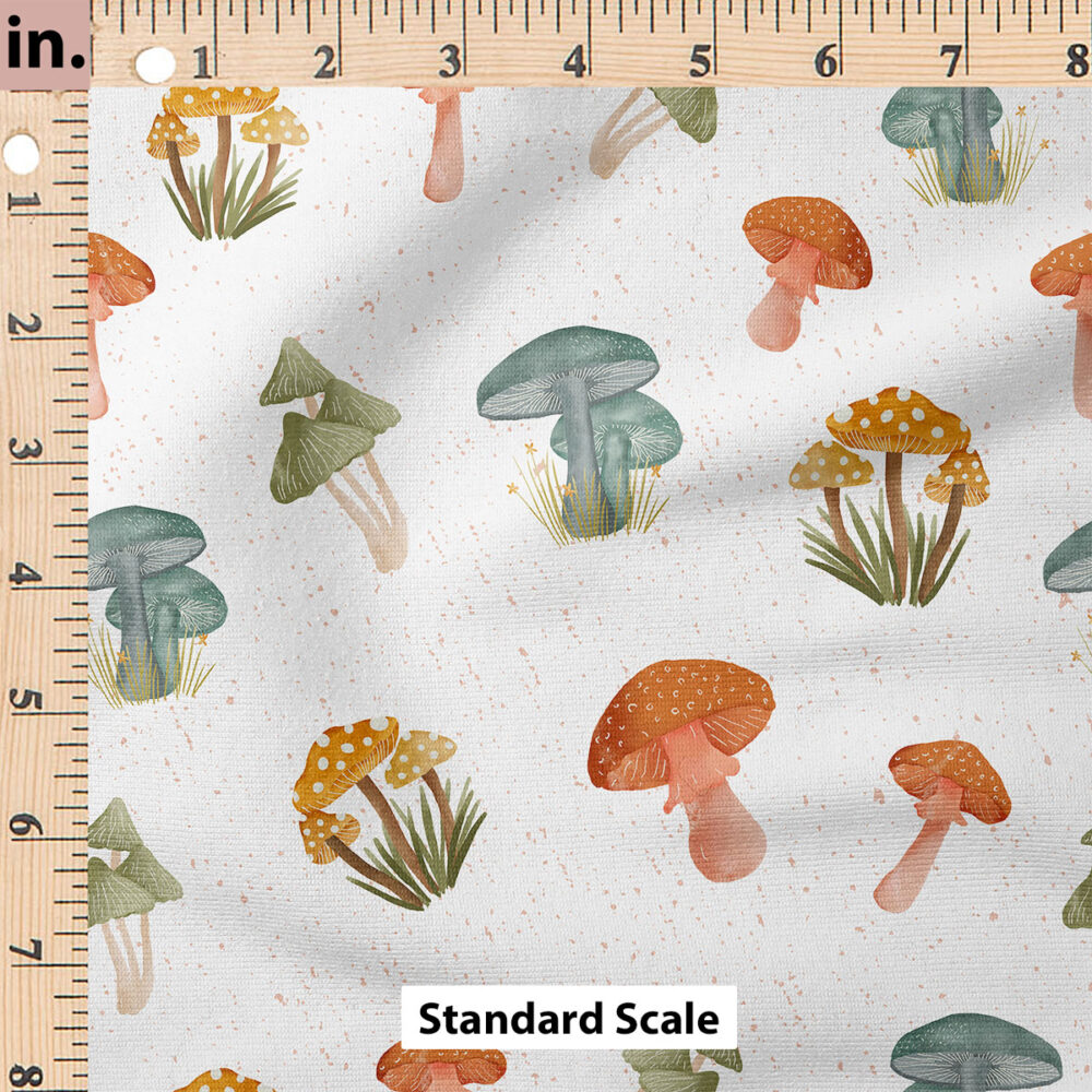 Ruler Scale for Mushrooms (Cloud) by Blue Dahlia Studio