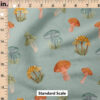 Ruler Scale for Mushrooms (Sky) by Blue Dahlia Studio