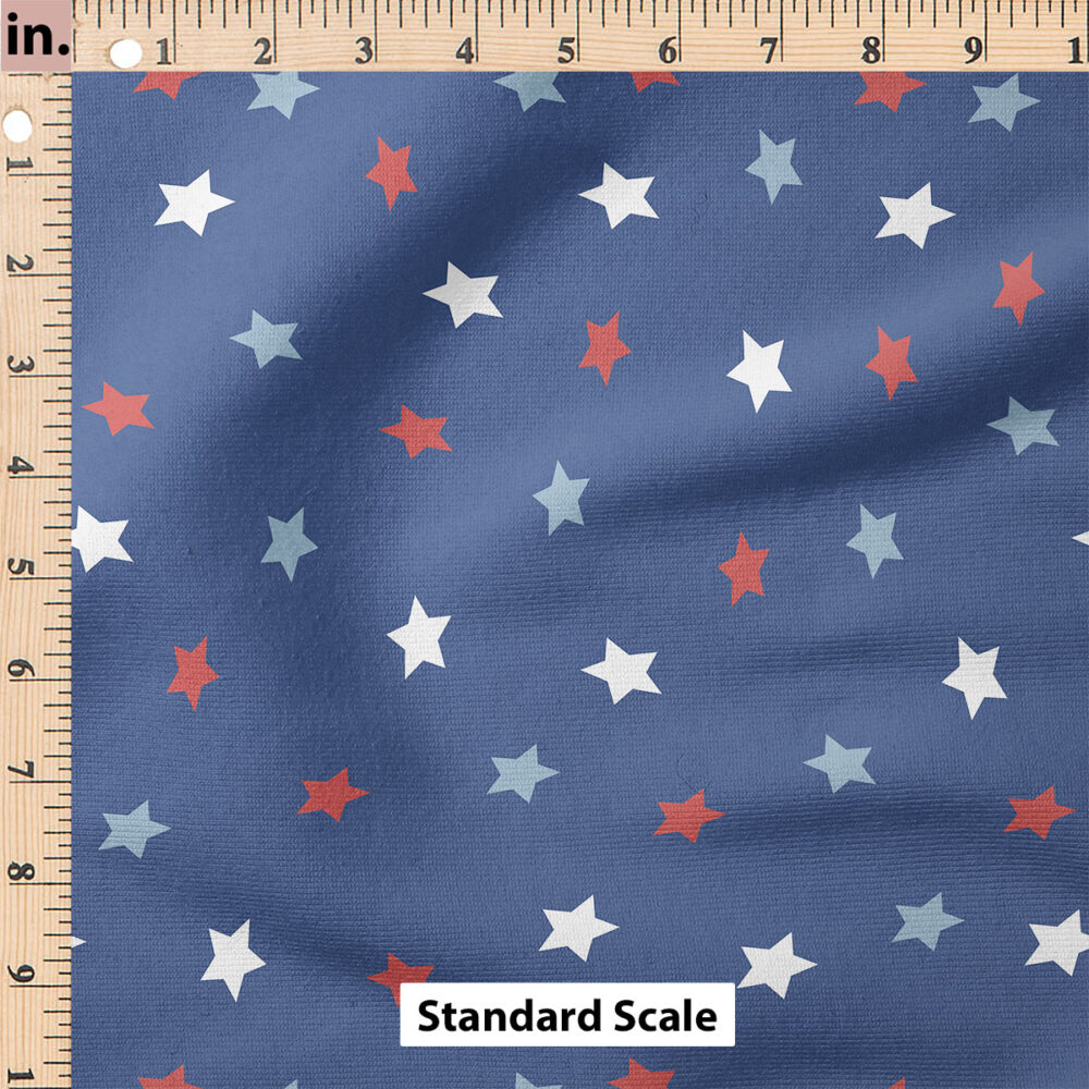 Ruler Scale for Liberty Stars (Denim) by Blue Dahlia Studio