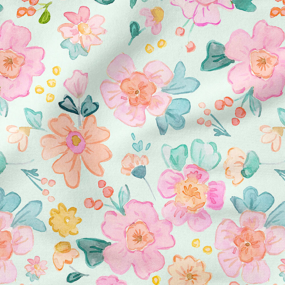 Park Flowers (Teal) | Children