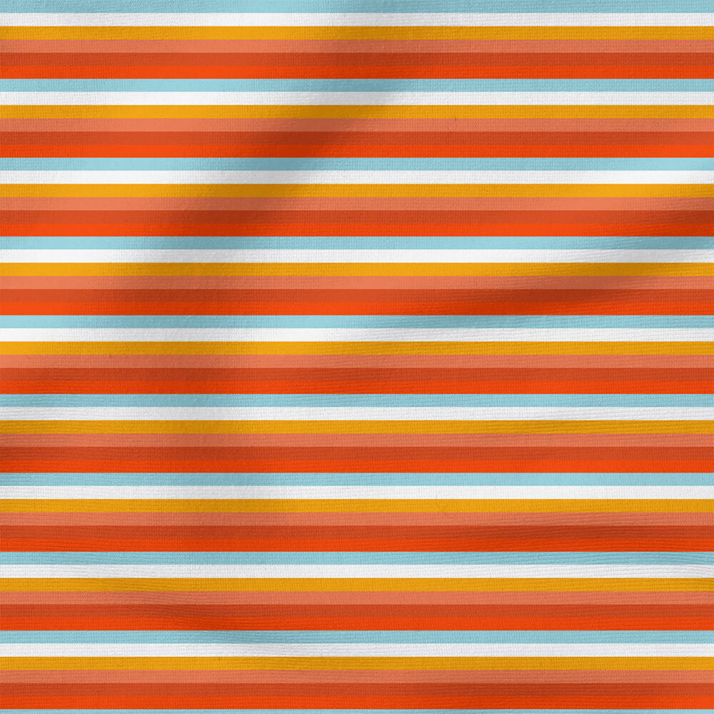 70s Stripe (Orange Rust) | Children