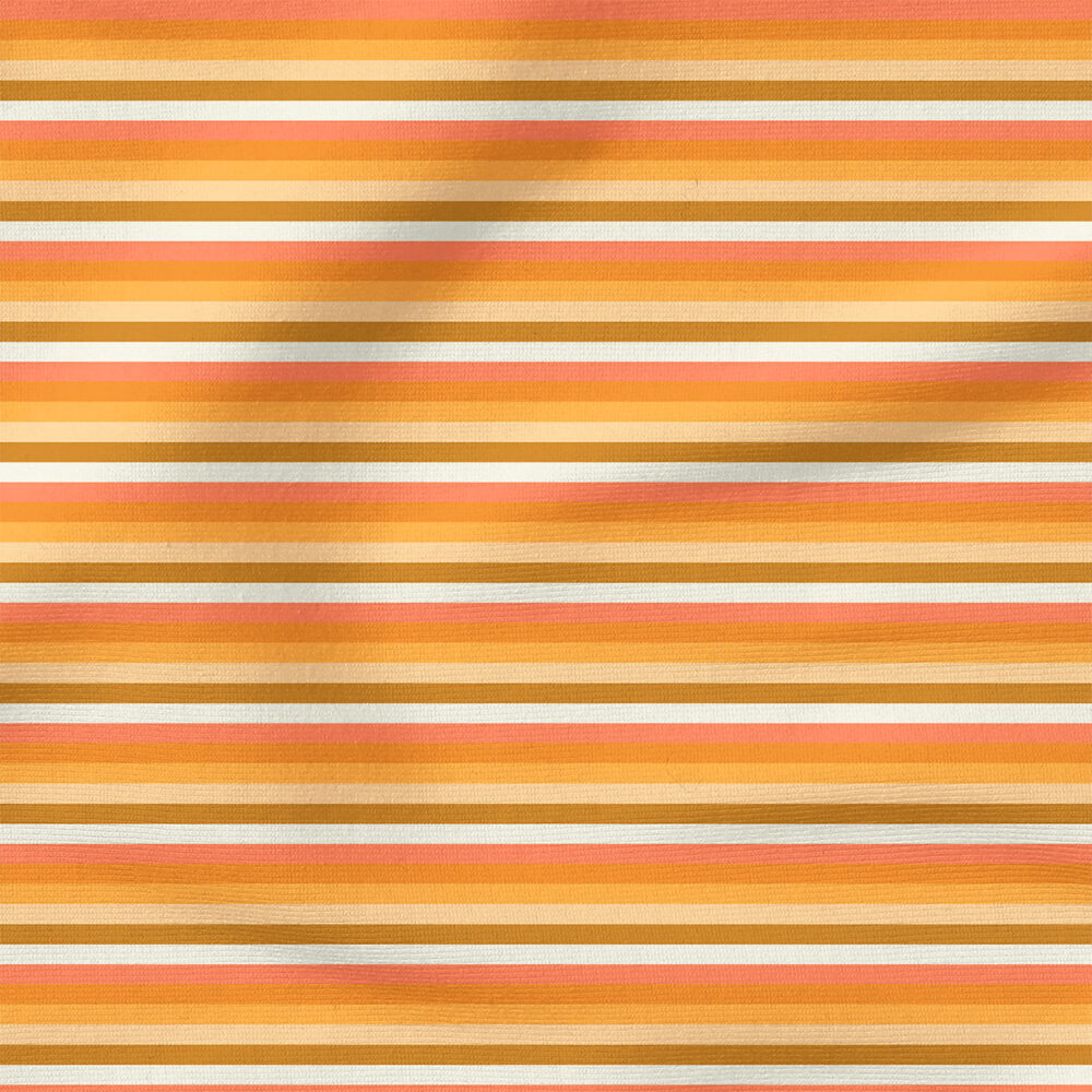 70s Stripe (Pink Orange) | Children