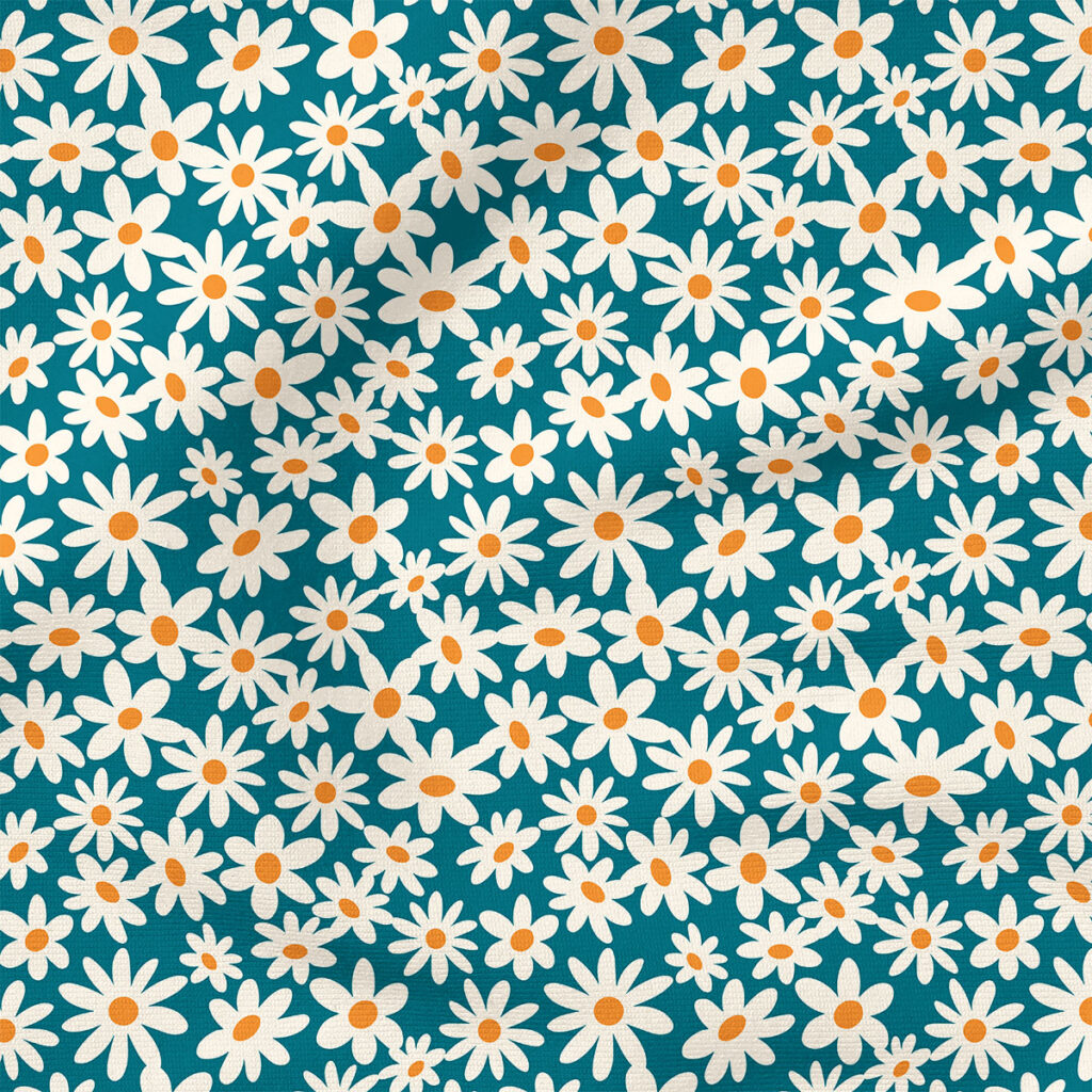 Groovy Daisies (Teal) | Children