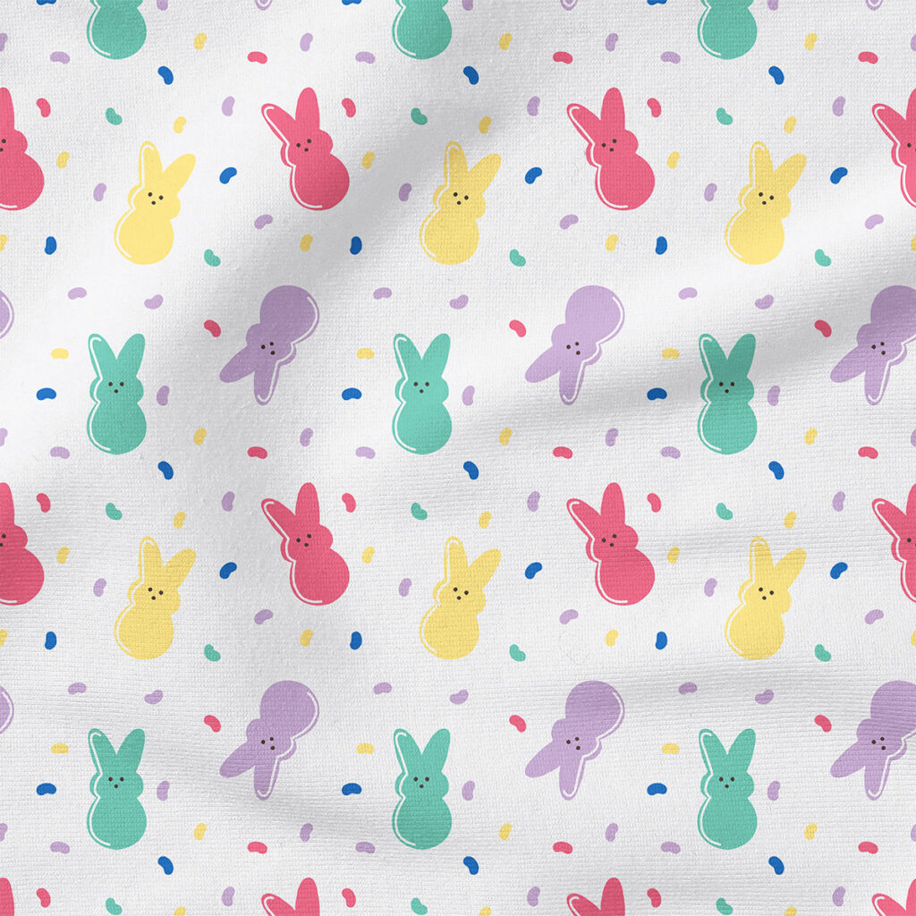 Bunnies and Jellies (Rainbow on White) | Children