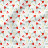 Holly and Tinsel (Red and Green) | Christmas Fabric Design | Ashes + Ivy